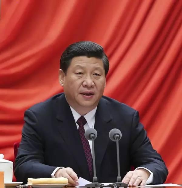 图为：2013年1月22日，中共中央总书记、中共中央军委主席习近平在中国共产党第十八届中央纪律检查委员会第二次全体会议上发表重要讲话。